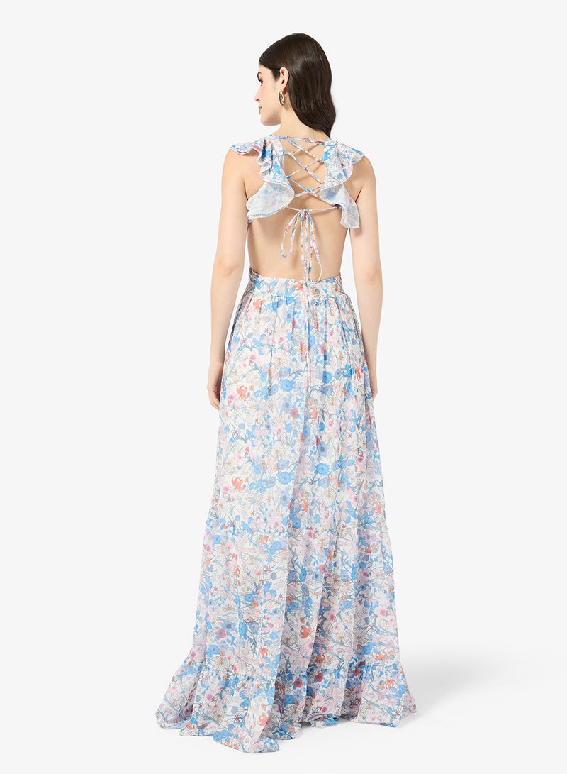 ELLA Floral Print Dess - Image 2
